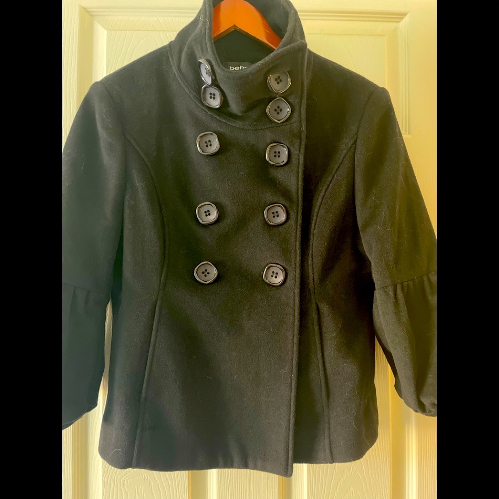 Bebe Cropped wool coat